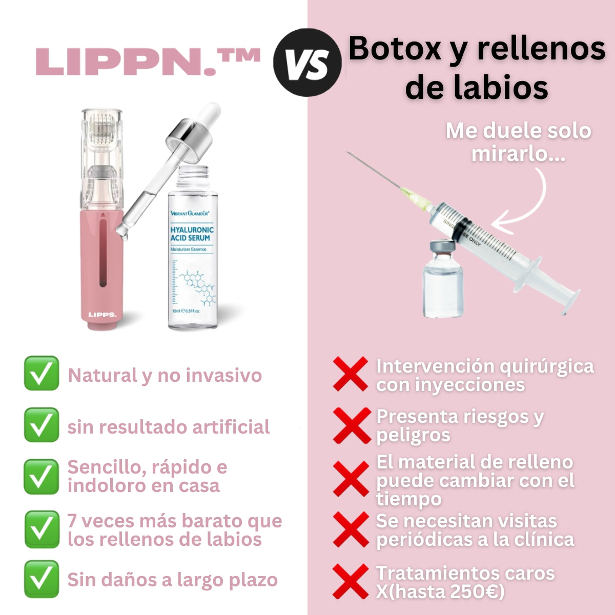 Juego inicial de rodillos de volumen LIPPN.™